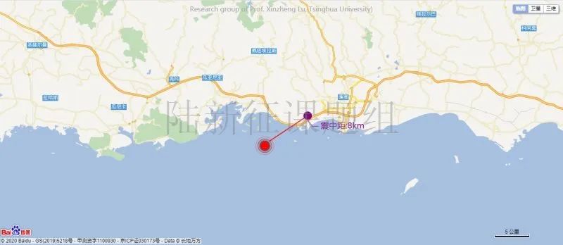 5月2日美國波多黎各5.4級地震RED-ACT系統評估結果與實際震害情況對比