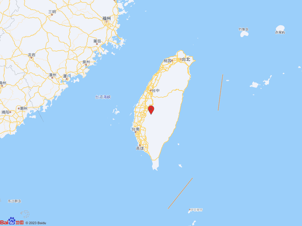 臺灣嘉義縣發生4.4級地震