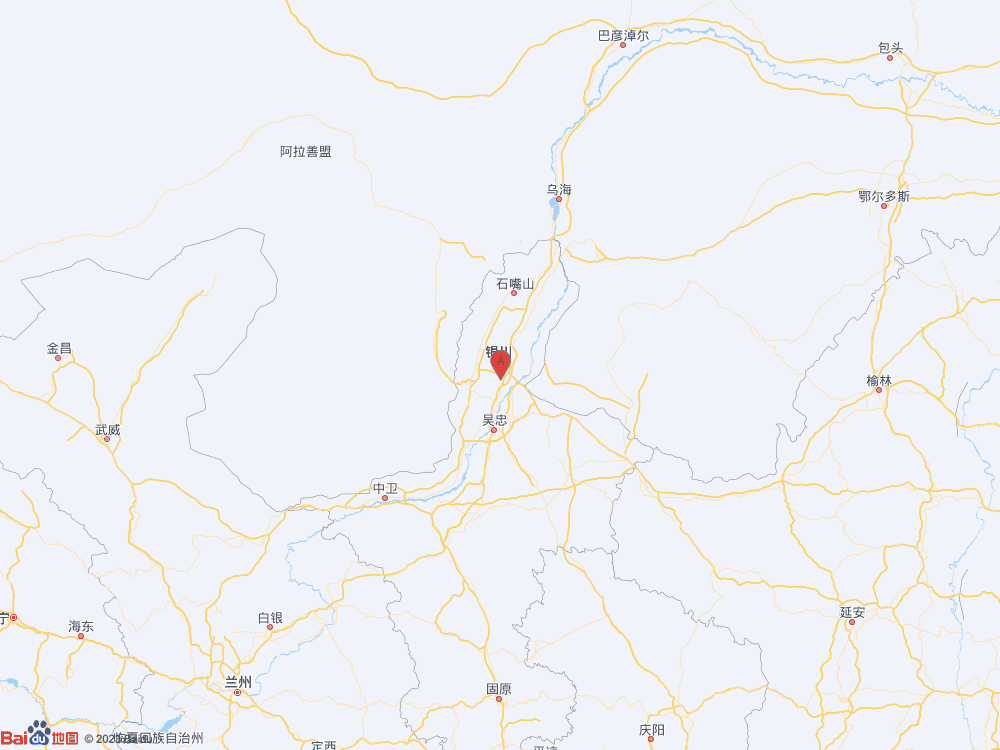 寧夏銀川市金鳳區發生4.6級地震