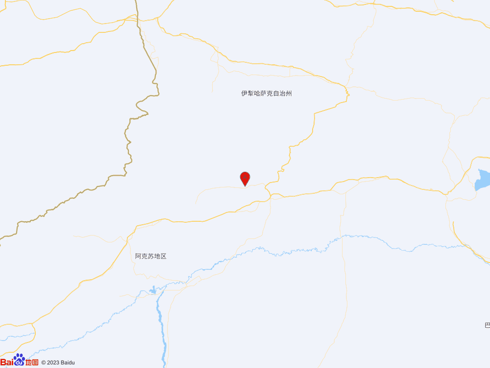 新疆阿克蘇地區拜城縣發生3.2級地震