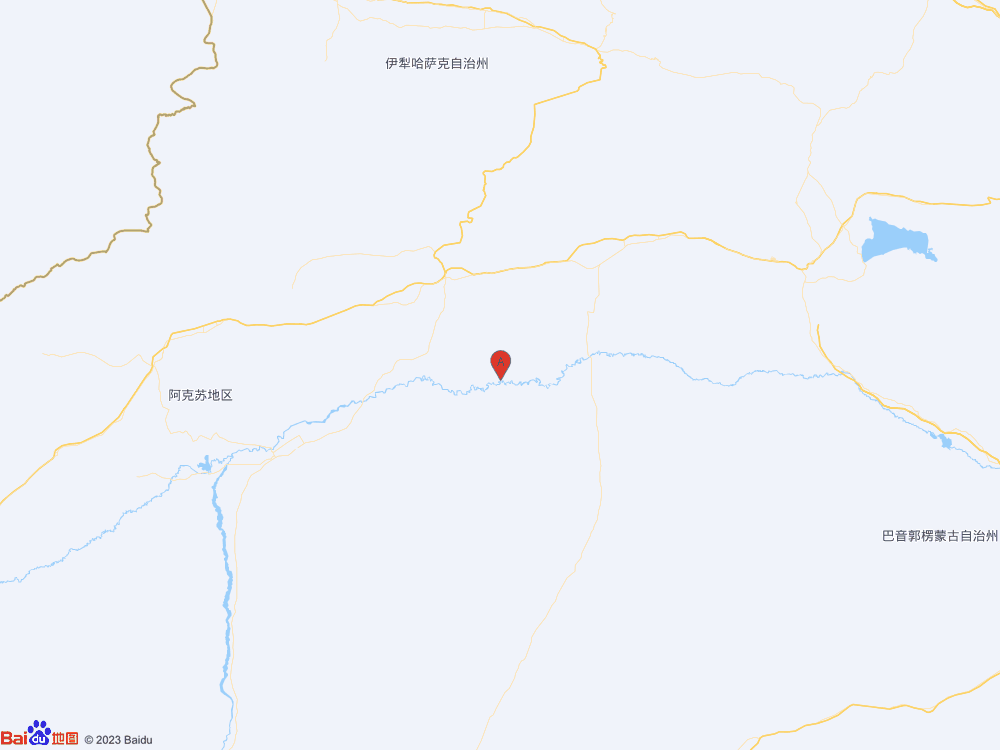 新疆阿克蘇地區沙雅縣發生3.2級地震