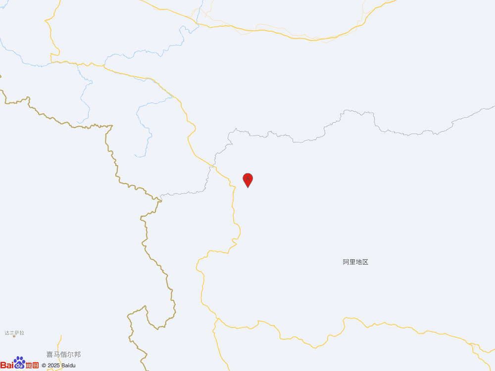 西藏阿里地區(qū)日土縣發(fā)生3.1級地震