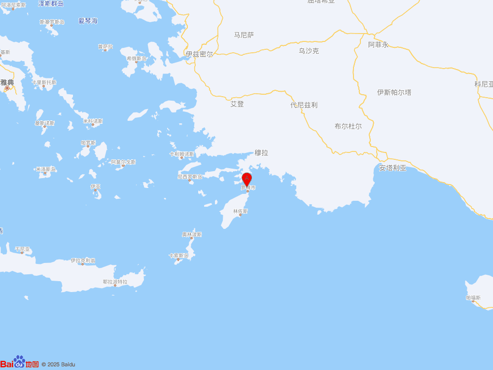 愛琴海發生5.8級地震