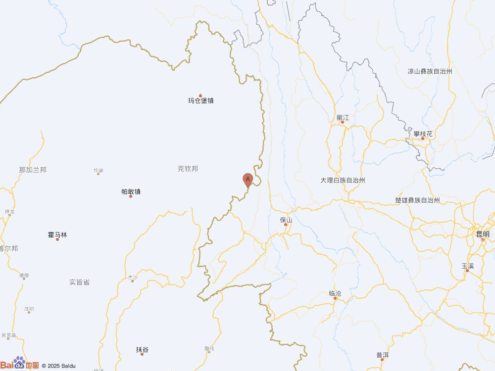 緬甸發(fā)生3.0級地震