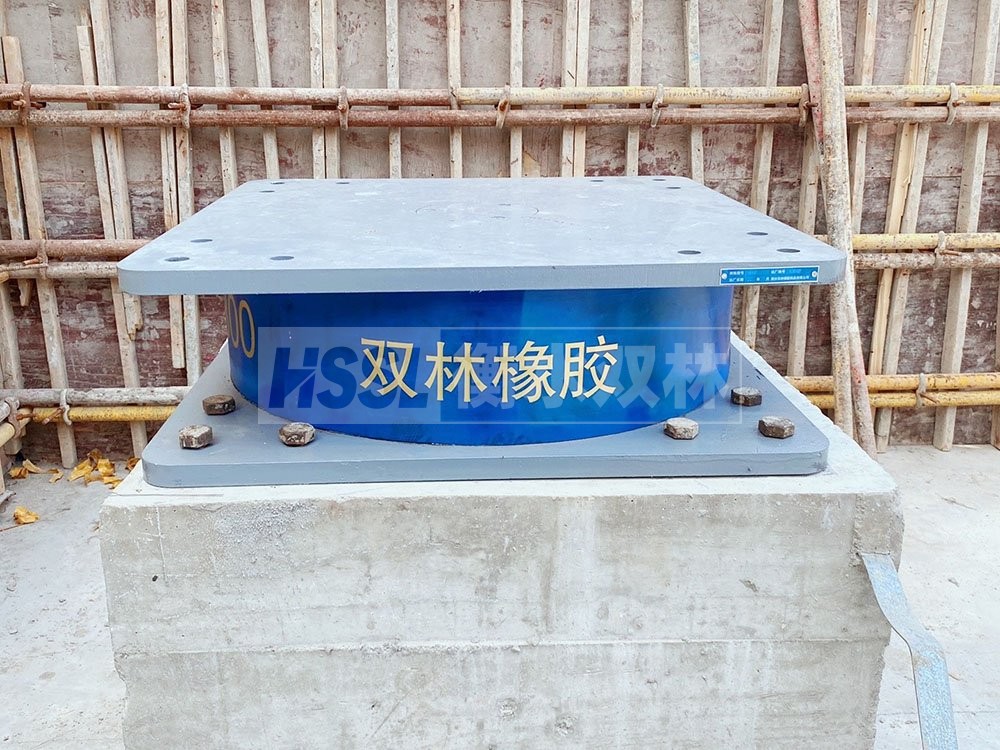 高阻尼橡膠隔震支座支座源頭工廠 HDR型高阻尼隔震支座廠家電話 建筑高阻尼減震隔震支座廠家